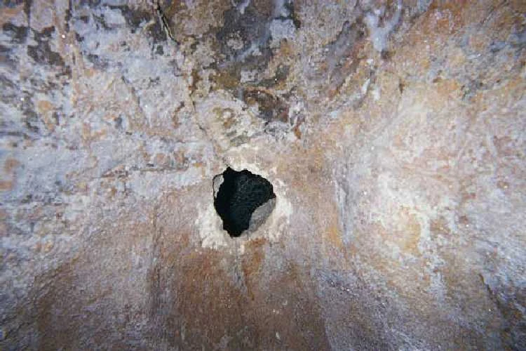 A photo of the opening after our first trip