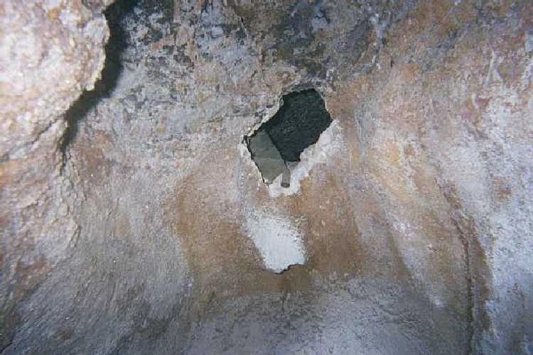 Our progress on the hole.